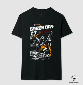 Camiseta Green Day 21st Century Algodão Peruano