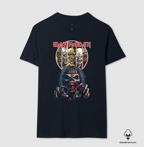 Camiseta Iron Maiden Algodão Peruano