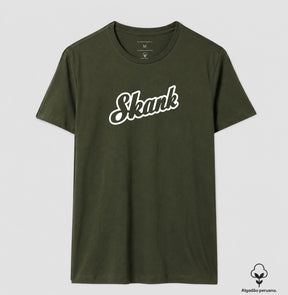 Camiseta Banda Skank Logo Algodão Peruano