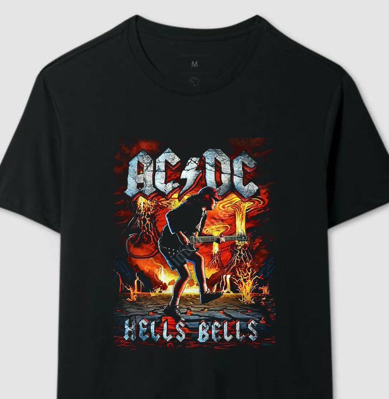 Camiseta AC/DC Hells Bells