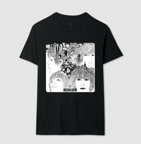 Camiseta Disco Beatles Revolver Álbum