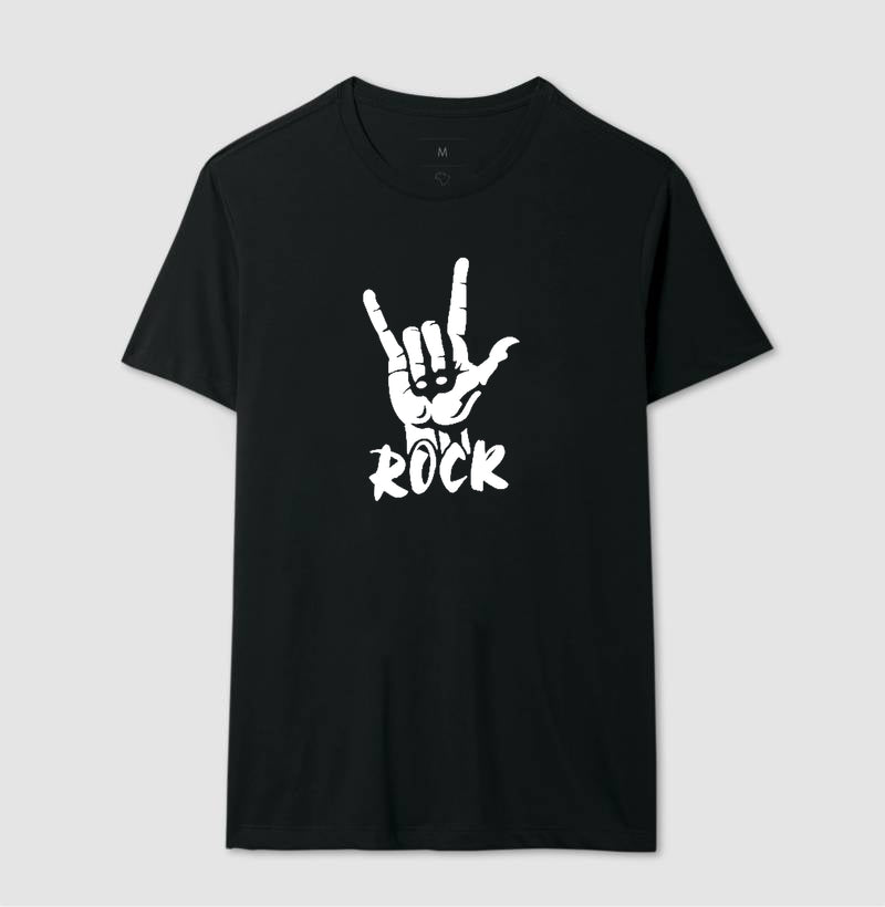 Camiseta Rock Minimalista
