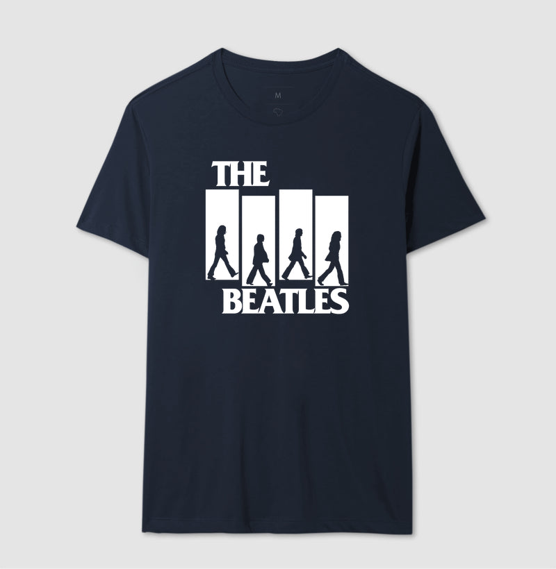 Camiseta The Beatles Caminhada Silhueta