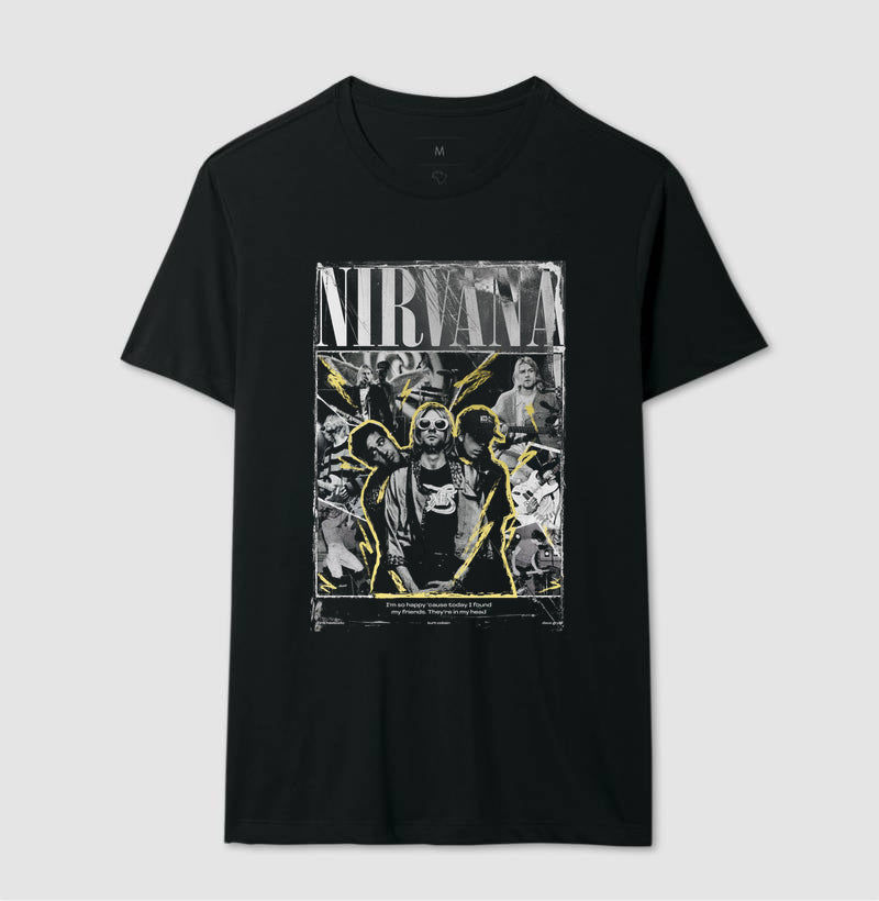 Camiseta Nirvana Banda
