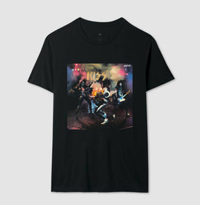 Camiseta Disco Kiss - Alive!