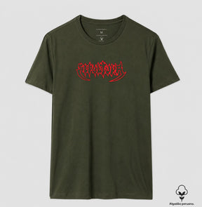 Camiseta Sepultura Logo Algodão Peruano
