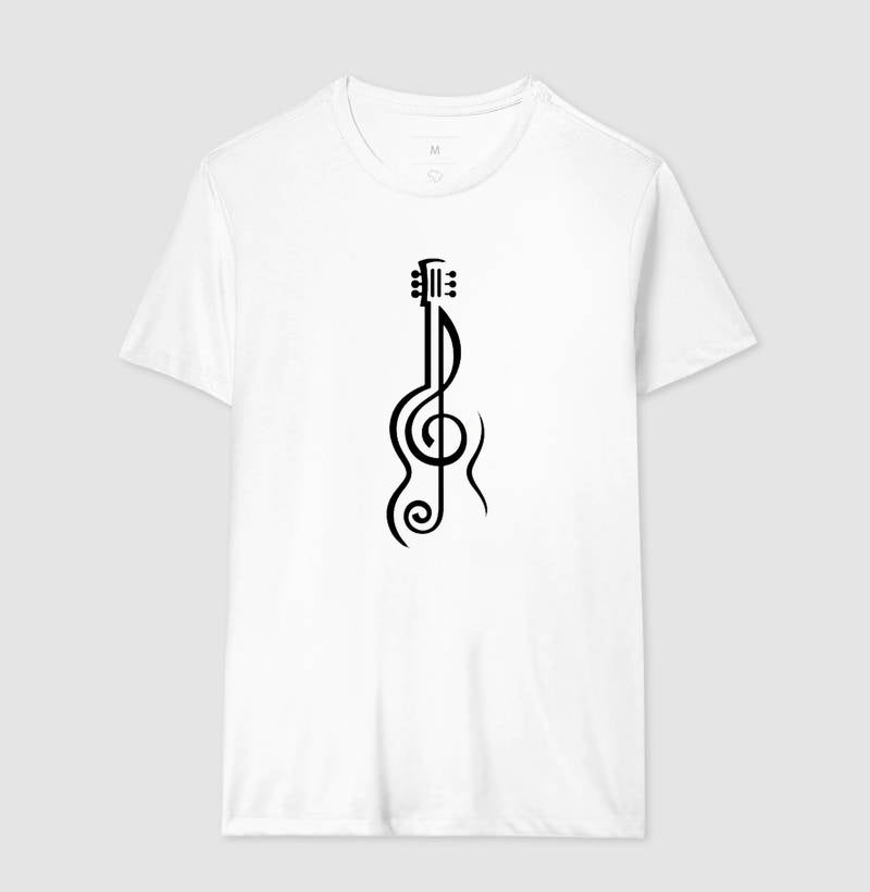 Camiseta Violão Clave de Sol