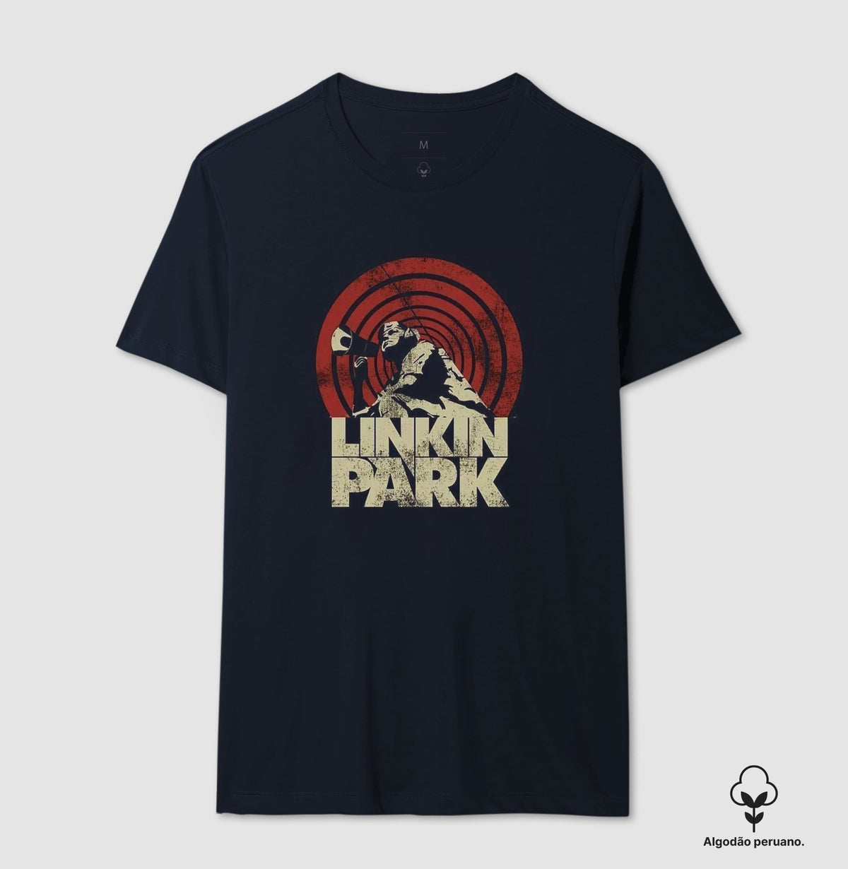 Camiseta Linkin Park Algodão Peruano