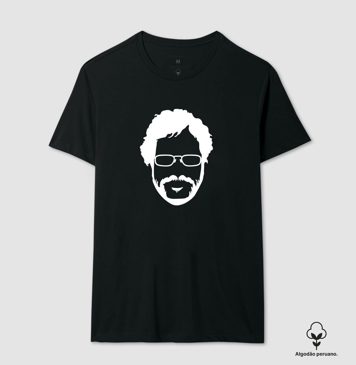 Camiseta Silhueta do Renato Russo Algodão Peruano