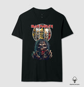Camiseta Iron Maiden Algodão Peruano