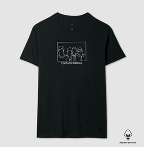 Camiseta Legião Urbana Silhueta Algodão Peruano