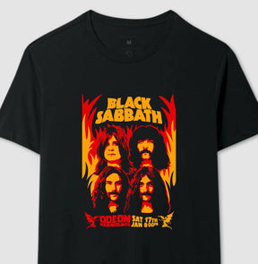 Camiseta Black Sabbath Odeon hammersmith