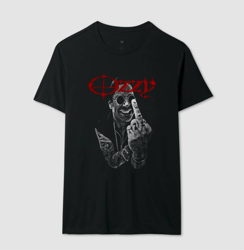 Camiseta Ozzy Dedo do Meio