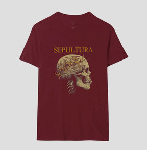 Camiseta Caveira Sepultura