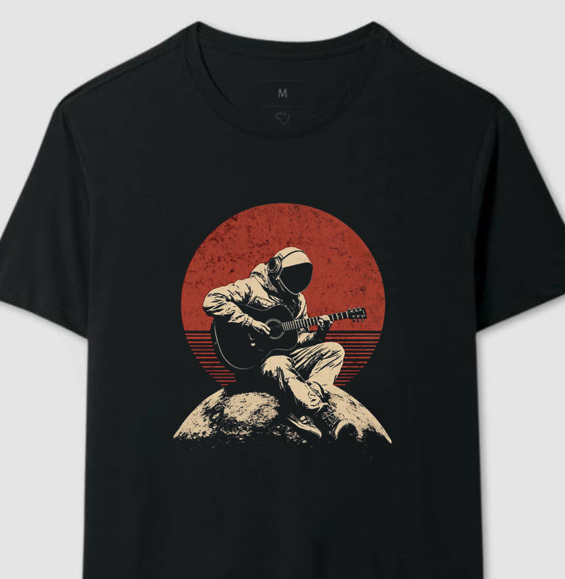Camiseta Astronauta Músico