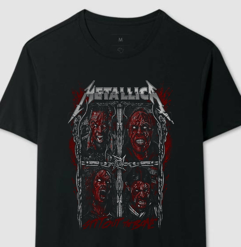Camiseta Metallica Spit Out the Bone