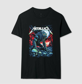Camiseta Metallica Lobo