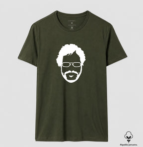 Camiseta Silhueta do Renato Russo Algodão Peruano