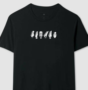 Camiseta Modelos de Guitarra