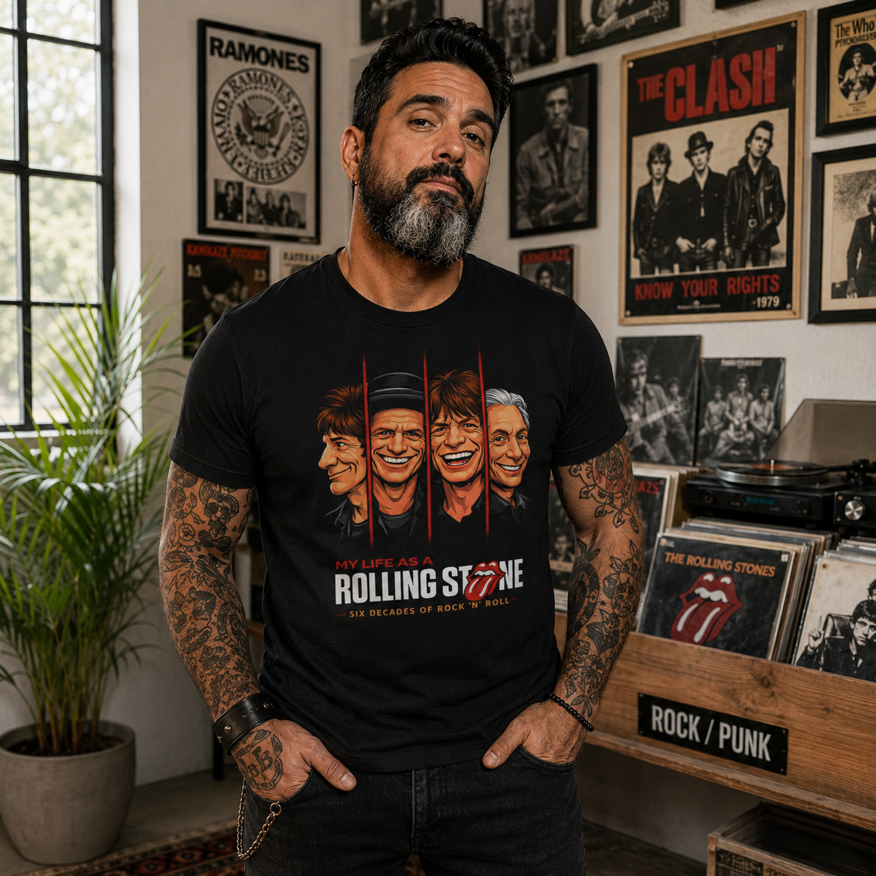 Camiseta Filme Rolling Stones