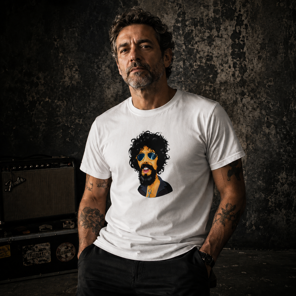 Camiseta Raul Seixas Algodão Peruano