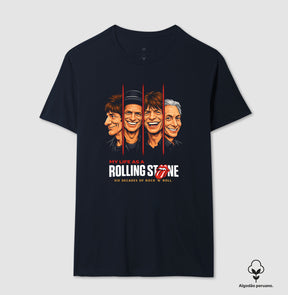 Camiseta Filme Rolling Stones Algodão Peruano