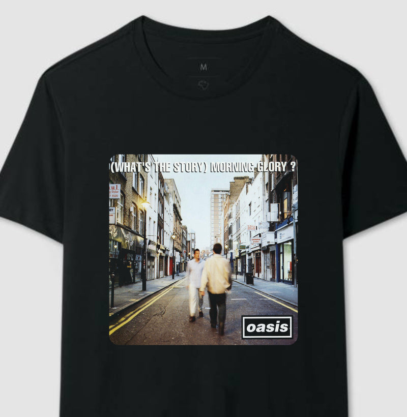 Camiseta Disco Oasis (What’s the Story) Morning Glory