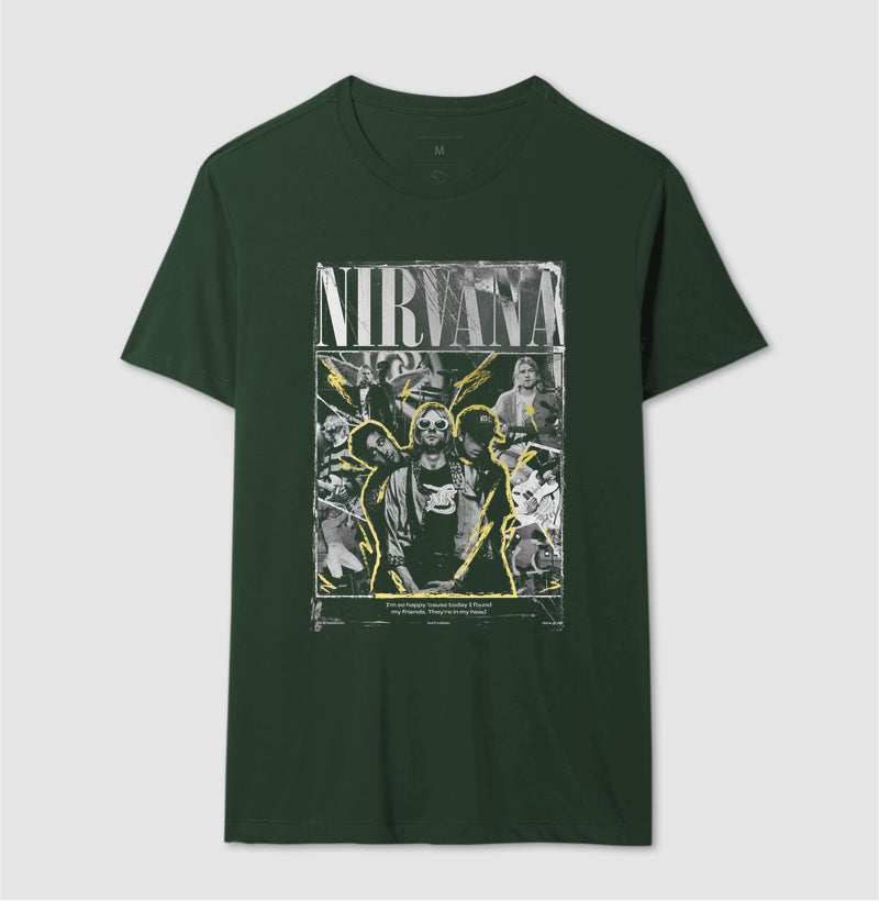 Camiseta Nirvana Banda