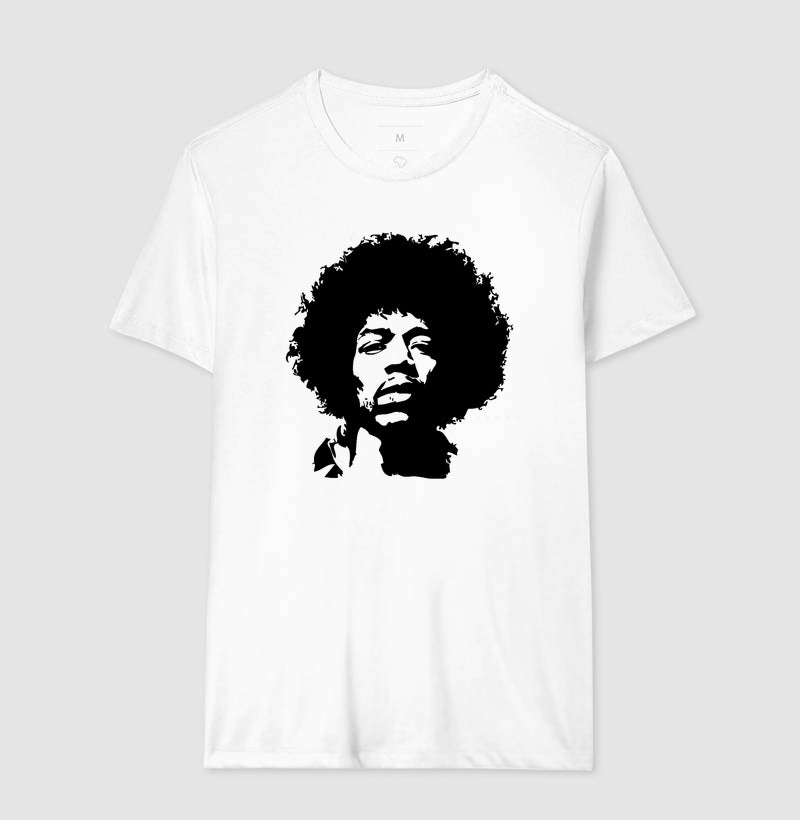 Camiseta do Jimi Hendrix Silhueta