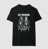 Camiseta Ramones Desenhado