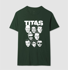 Camiseta Banda Titãs Faces