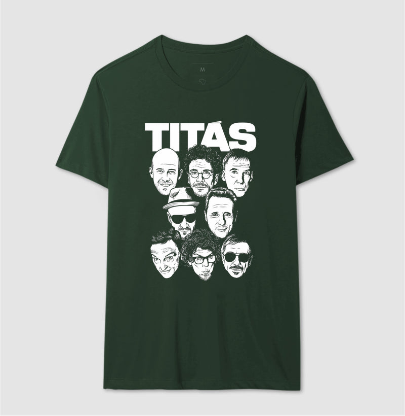 Camiseta Banda Titãs Faces