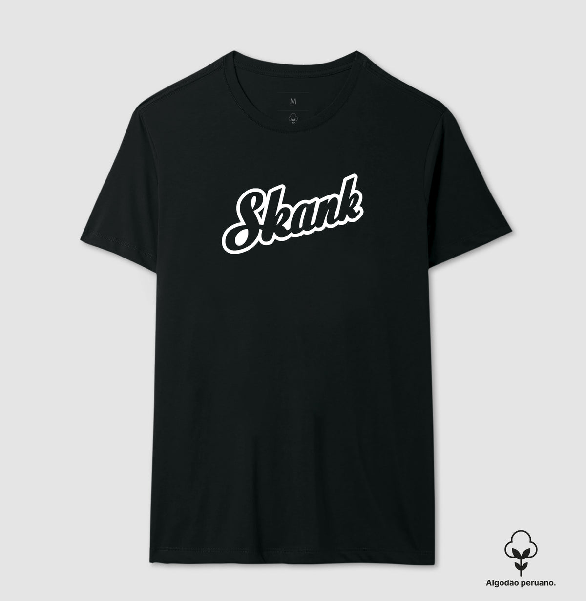 Camiseta Banda Skank Logo Algodão Peruano