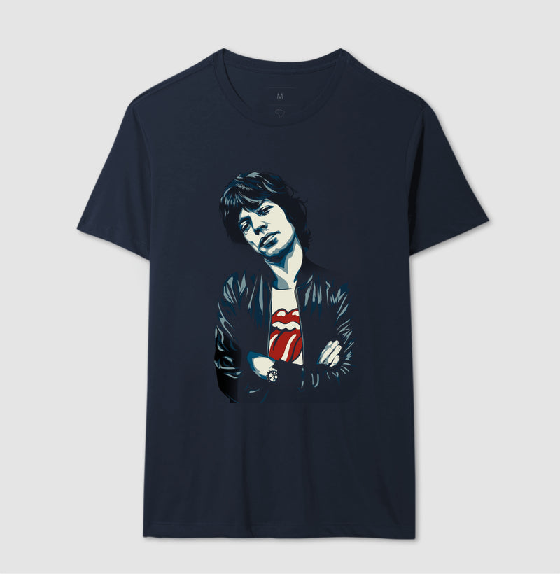 Camiseta do Mick Jagger