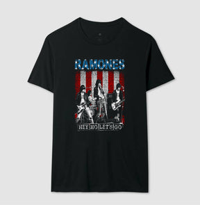Camiseta Ramones Hey Ho Let's Go