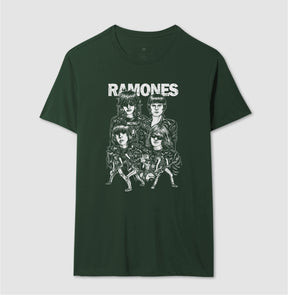 Camiseta Ramones Desenhado