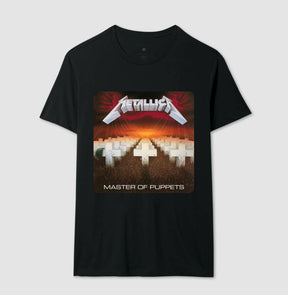 Camiseta Disco Metallica - Master of Puppets