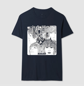 Camiseta Disco Beatles Revolver Álbum