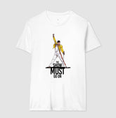 Camiseta Freddie Mercury The Show Must Go ON