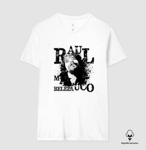Camiseta Raul Seixas Maluco Beleza Algodão Peruano
