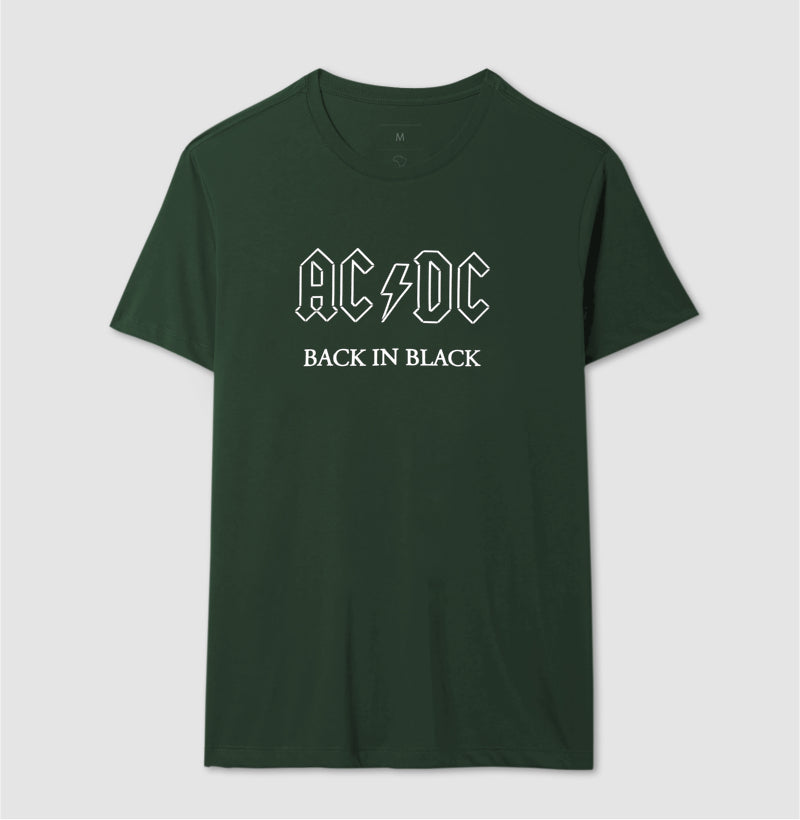 Camiseta Disco AC/DC Black in Black