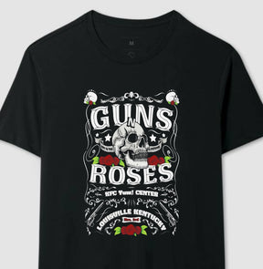 Camiseta Guns N' Roses Caveira