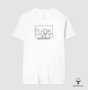 Camiseta Legião Urbana Silhueta Algodão Peruano