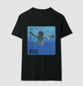 Camiseta Disco Nirvana Nevermind