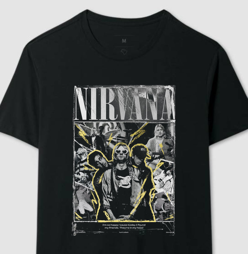 Camiseta Nirvana Banda