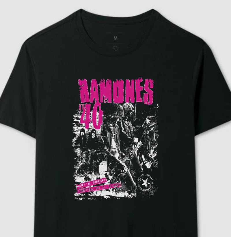 Camiseta Ramones AT 40
