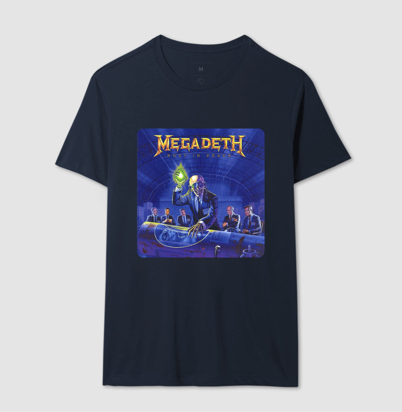 Camiseta Disco Megadeth - Rust in Peace