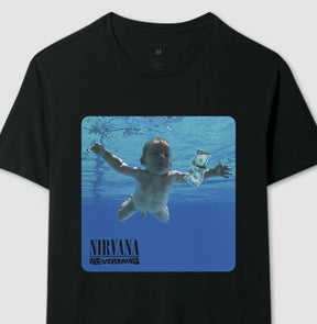 Camiseta Disco Nirvana Nevermind