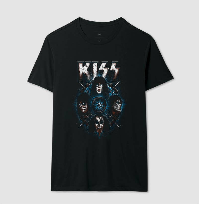 Camiseta KISS Faces