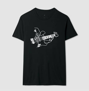 Camiseta Tocando Baixo Silhueta
